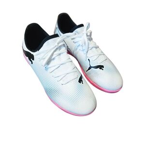 Puma White and Pink Athletic Shoes Size 6.5